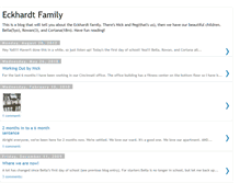 Tablet Screenshot of eckhardtfamily.blogspot.com