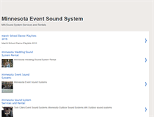 Tablet Screenshot of mneventsound.blogspot.com