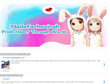 Tablet Screenshot of nailofarhazirah.blogspot.com