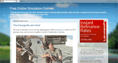 Desktop Screenshot of mysimulationgames.blogspot.com