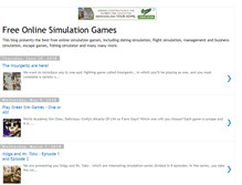 Tablet Screenshot of mysimulationgames.blogspot.com