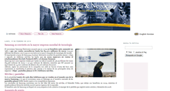 Desktop Screenshot of americanegocios.blogspot.com