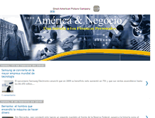 Tablet Screenshot of americanegocios.blogspot.com