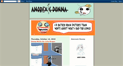 Desktop Screenshot of anorexicdonna.blogspot.com