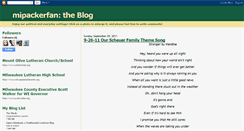 Desktop Screenshot of mipackerfan.blogspot.com
