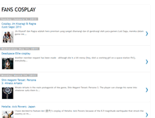 Tablet Screenshot of fanscosplay.blogspot.com