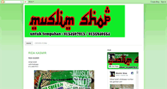 Desktop Screenshot of muslimshop2u.blogspot.com