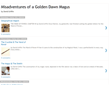 Tablet Screenshot of david-griffin-golden-dawn-magus.blogspot.com