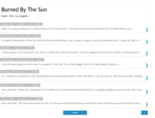 Tablet Screenshot of burnedbythesun.blogspot.com