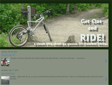 Tablet Screenshot of capefeartrailrider.blogspot.com