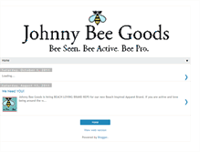 Tablet Screenshot of johnnybeegoods.blogspot.com