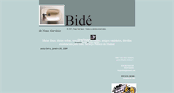 Desktop Screenshot of blogdobide.blogspot.com