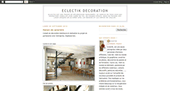 Desktop Screenshot of eclectik-decoration.blogspot.com