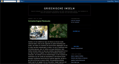 Desktop Screenshot of griechische-inseln.blogspot.com