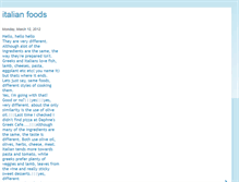 Tablet Screenshot of italianfoods-l.blogspot.com