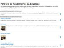 Tablet Screenshot of educacaoinclusaoulbrasj.blogspot.com