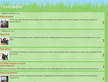 Tablet Screenshot of clusiuskrant.blogspot.com