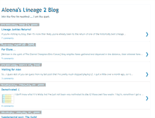 Tablet Screenshot of aleenaresron.blogspot.com