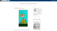 Desktop Screenshot of hagenillustration.blogspot.com