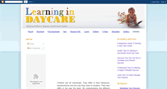 Desktop Screenshot of learningindaycare.blogspot.com