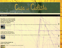 Tablet Screenshot of casadeciclistasdemedellin.blogspot.com
