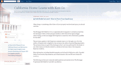 Desktop Screenshot of ca-home-loans.blogspot.com