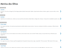 Tablet Screenshot of a-menina-dos-olhos.blogspot.com