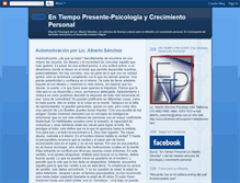 Tablet Screenshot of entiempopresente.blogspot.com