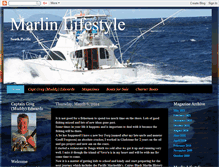 Tablet Screenshot of marlinlifestyle.blogspot.com