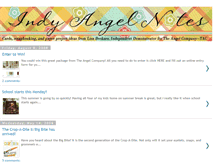 Tablet Screenshot of indyangelnotes.blogspot.com