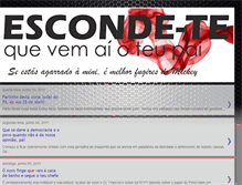 Tablet Screenshot of esconde-te.blogspot.com