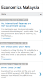 Mobile Screenshot of econsmalaysia.blogspot.com