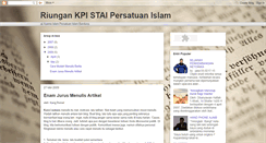 Desktop Screenshot of kpi-staipersis.blogspot.com
