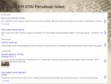Tablet Screenshot of kpi-staipersis.blogspot.com