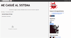 Desktop Screenshot of mecaguealsistemarock.blogspot.com