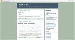 Desktop Screenshot of infedelic.blogspot.com