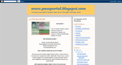 Desktop Screenshot of pasaportal.blogspot.com
