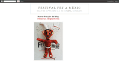 Desktop Screenshot of festivalhechoenmexico.blogspot.com