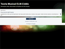 Tablet Screenshot of elmteoria.blogspot.com