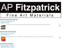 Tablet Screenshot of apfitzpatrick.blogspot.com