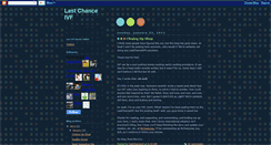 Desktop Screenshot of lastchanceivf.blogspot.com