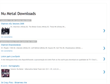 Tablet Screenshot of nu-metal-downloads.blogspot.com