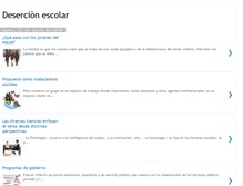 Tablet Screenshot of desercionescolar-desercionestudiantil.blogspot.com