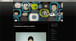 Desktop Screenshot of delikt100.blogspot.com