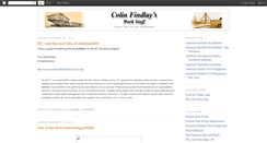 Desktop Screenshot of colinfindlaysworkstuff.blogspot.com