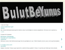 Tablet Screenshot of bulutbeyunus.blogspot.com