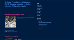 Desktop Screenshot of besiktasfenerbahcegalatasaray.blogspot.com