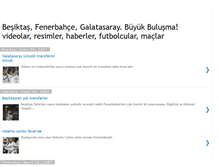 Tablet Screenshot of besiktasfenerbahcegalatasaray.blogspot.com