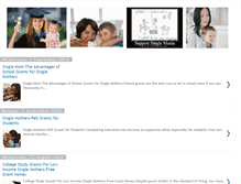 Tablet Screenshot of grantsforsinglemoms.blogspot.com