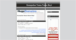 Desktop Screenshot of kumpulannamabayi.blogspot.com